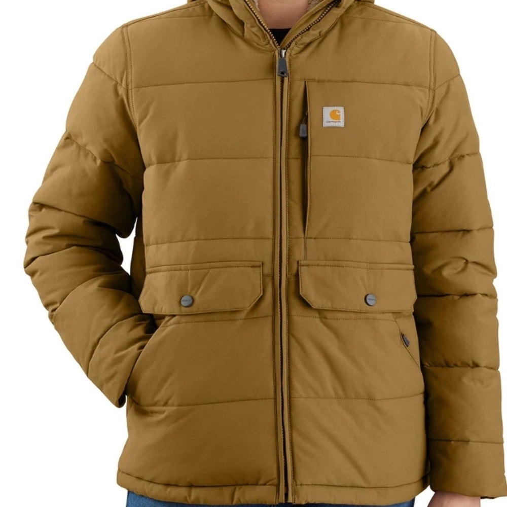 Carhartt Tan Puffer Jacket